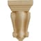 Ekena Millwork 5 1/4"W x 5 1/4"D x 9 1/2"H Devon Traditional Wood Corbel, Maple CORW05X05X09DEMA - alternate 2